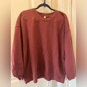 Lululemon oversized crewneck sweatshirt